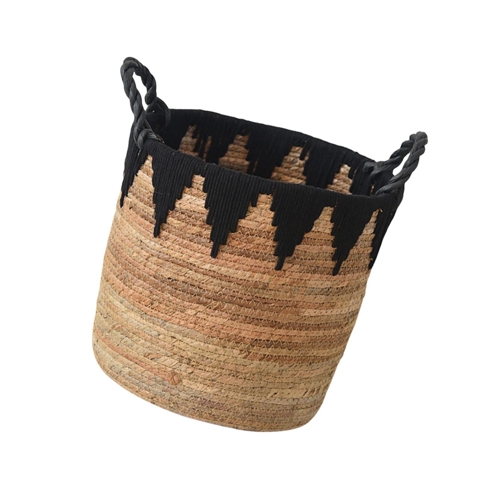 

Modern Banana Rope Plant Basket Functioanl Flower Pots Indoor Planter Storage Organizers Home Decors M