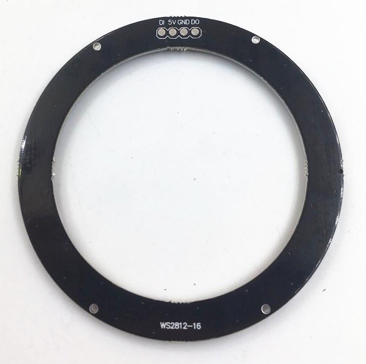 16-bit WS2812 5050 RGB LED Smart Full-Color Ring Development Board