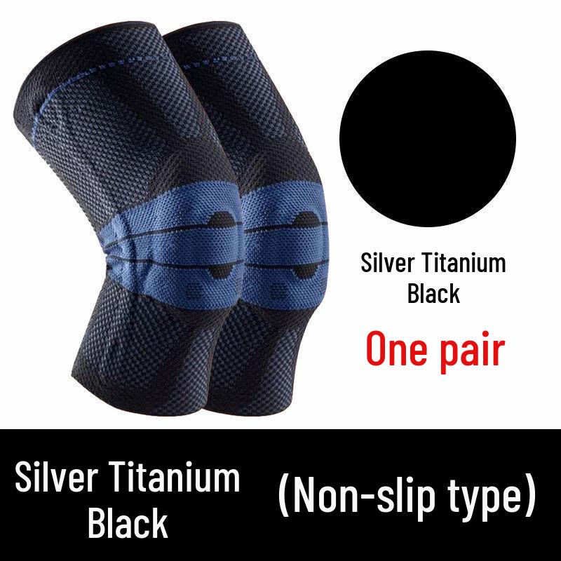 Bauerfeind Non-Slip Knee Support for Basketball, Running, and Meniscus Protection - 3D Design