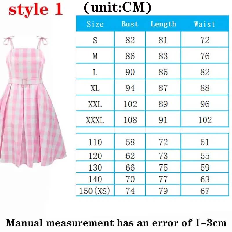 Pinkes Prinzessin Cosplay Kostüm für Damen Margot Bar Bii Kleid Halloween Niedliche Outfits für Damen Rollenspiel