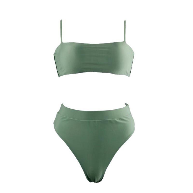 Set de Costume de Baie Bikini cu Trei Piese pentru Femei, European și American, 2025