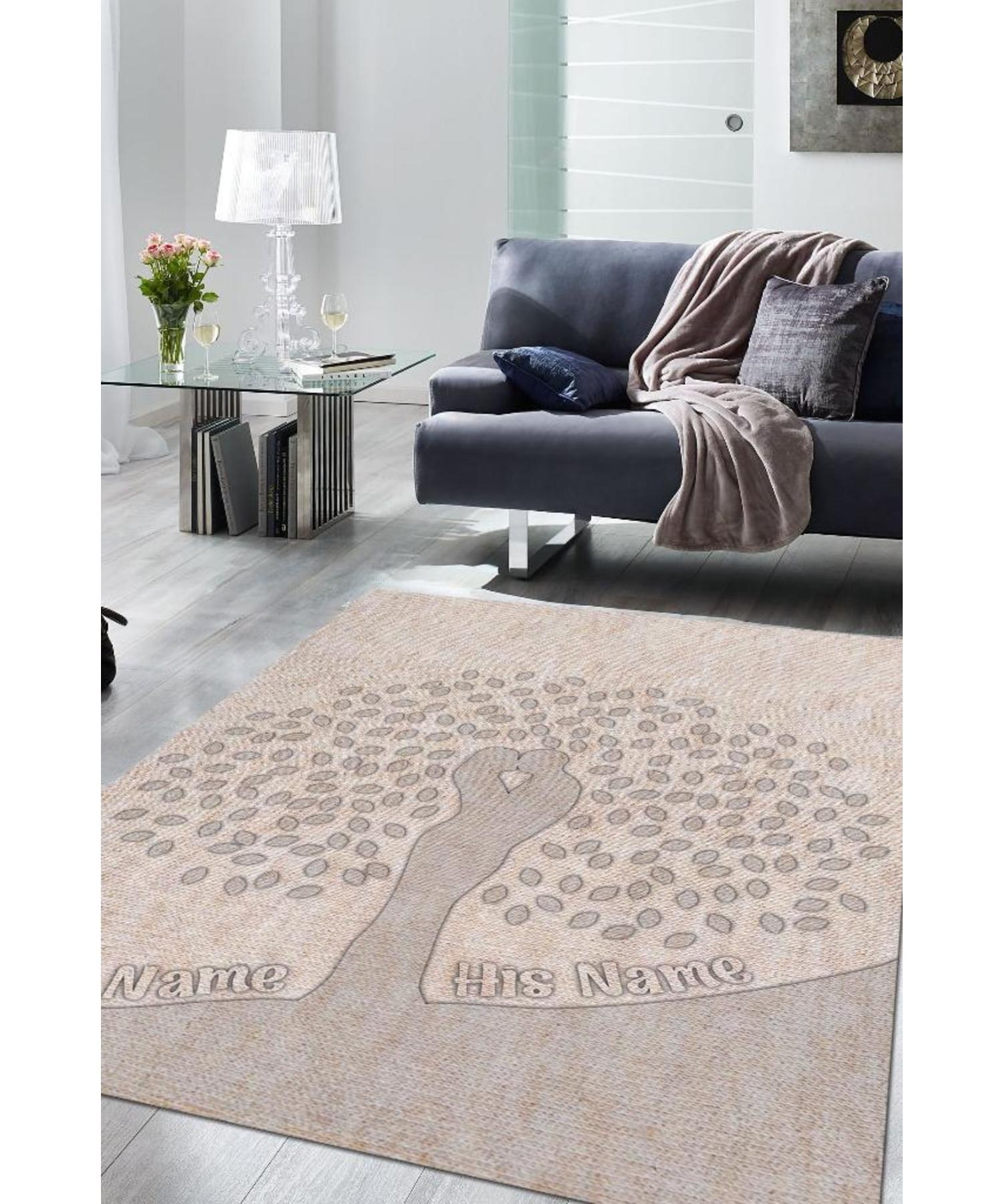 

Деревянный персонализированный настраиваемый тканый моющийся декоративный домашний ковер