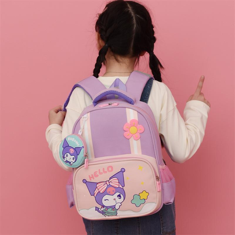 Cute Dinosaur Pattern Backpack For Children Breathable Oxford Cloth Bag For Kindergarten