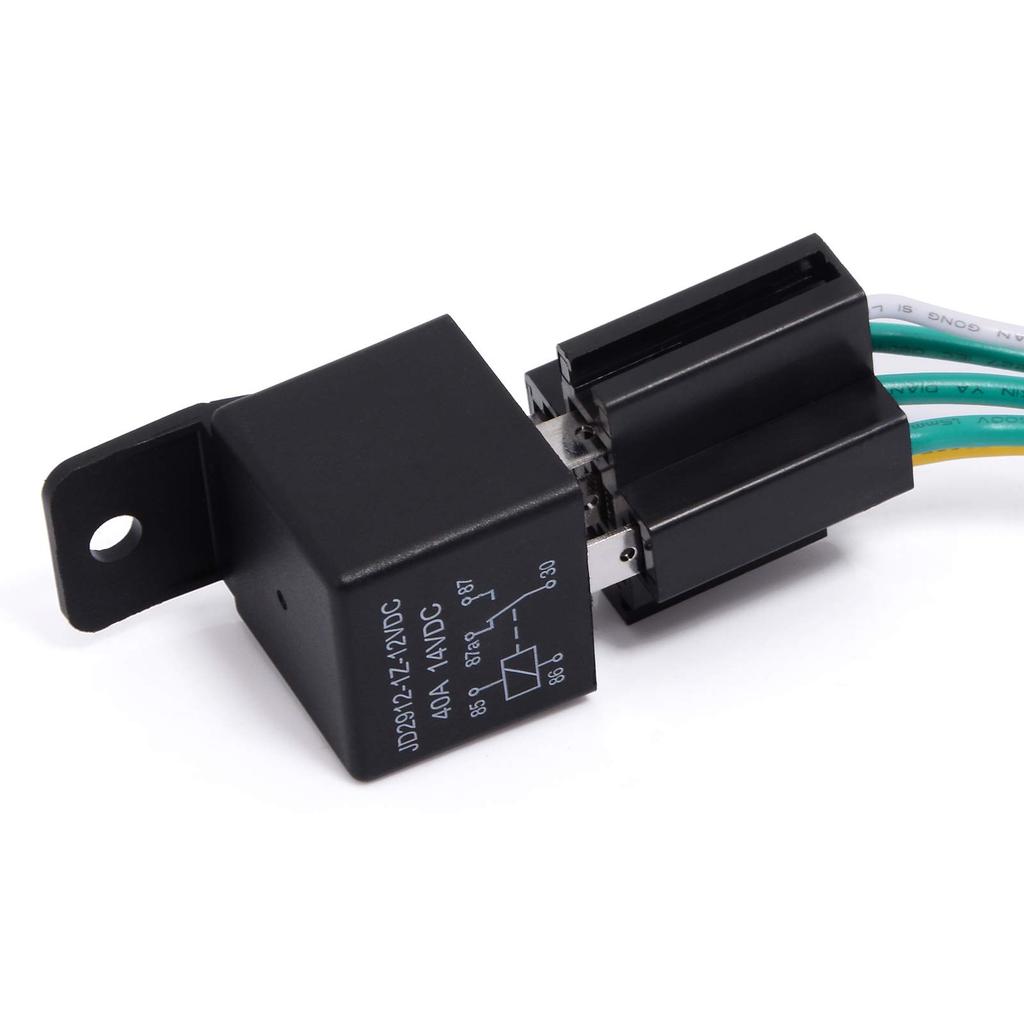 Ehdis Car Motor Relay 5pin 40A SPDT Model No .: JD2912-1Z-12VDC 40A 14VDC,