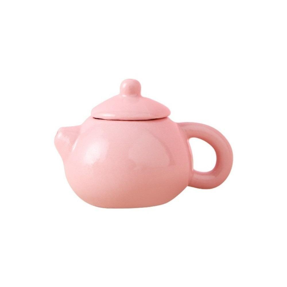 40ml Flower Porcelain Teapot Chinese Style Exquisite Mini Ceramic Teapot Ornaments Home Decoration Traditional