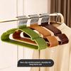 Stainless Steel Thickened Clothes Hanger Home Use Anti-Slip Laundry Drying Rack Shoulder Angle Prevention Closet Storage Hanger