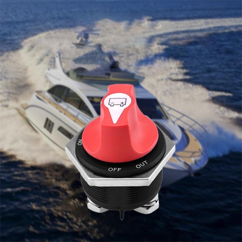 50A/100A/200A/300A Battery Cut Shut Offs Kills Switch for Marine Boat ON Offs Power Battery Switches Isolator Switch