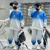 Boys' 2025 Long Sleeve Autumn Sports Sweatshirt Two-Piece Set