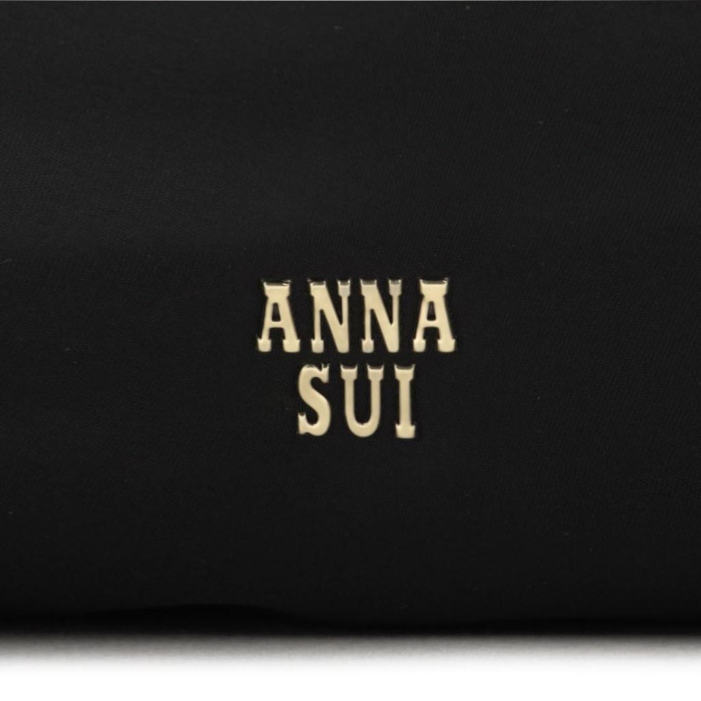 Anna Sui Handbag Butterfly Black 2-Way Twist, Women's,