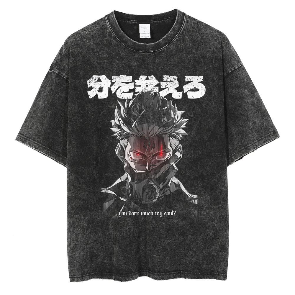Hot Anime Jujutsu Kaisen Zenin Maki Cooles bedrucktes T-Shirt Männer Frauen Klassische T-Shirts Harajuku Männliches gewaschenes Baumwoll-Manga-T-Shirt
