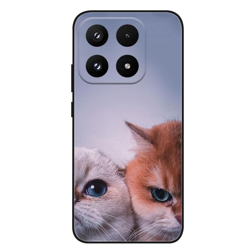 Xiaomi 17 Kılıfı 15 T Pro Kılıf Siyah Silikon Yumuşak Arka Kapak Kılıfı Xiaomi 15T 5G 15T Pro 5G Telefon Kılıfı Kapak 15TPro Funda İçin