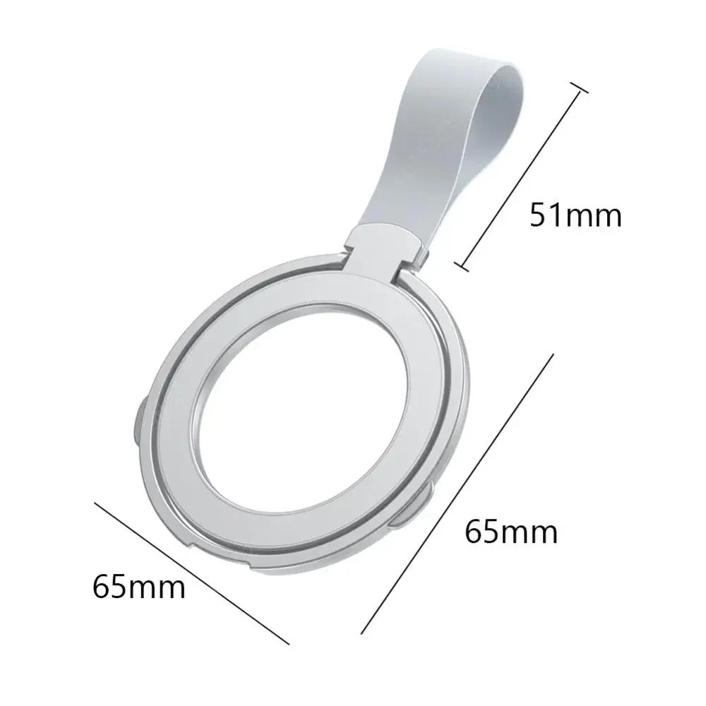 Magnetic Silicone Phone Holder Grip Finger Loop Strap 360 Rotation Phone Ring Holder for IPhone 15 14 13 12 Pro/Max/Plus