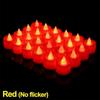 6/1 Sticks Led Candles With Batteries Color Battery Drive Tea Light Fake Candle Lights Wedding Birthday the Party Household