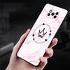 Pink Marble Flower Case For Xiaomi Poco X3 F3 Gt M3 Nfc F1 M3 M4 Pro 5g F3 Gt Cover For Mi 11t 10t Pro 9t 11 Note 10 Lite Civi
