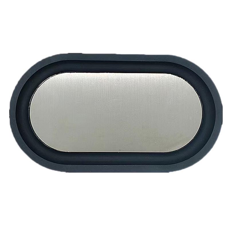 Stainless Steel Oval Bass Vibration Diaphragm, 4x6 Inch, Low Frequency Amplifier