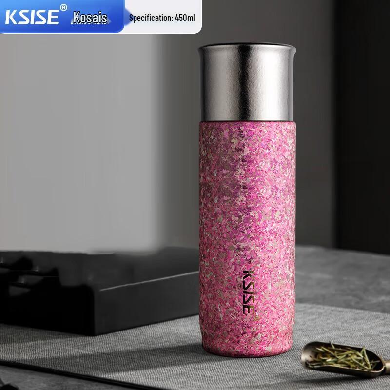 Kesais K24105KDB Pure Titanium Tea Separation Vacuum Flask