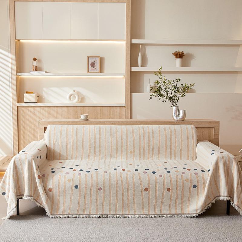 

Sofa cover cloth towel Chenier all-season sofa cushion towel anti-cat scratch full cover sofa blanket sofa cover towel 180*130