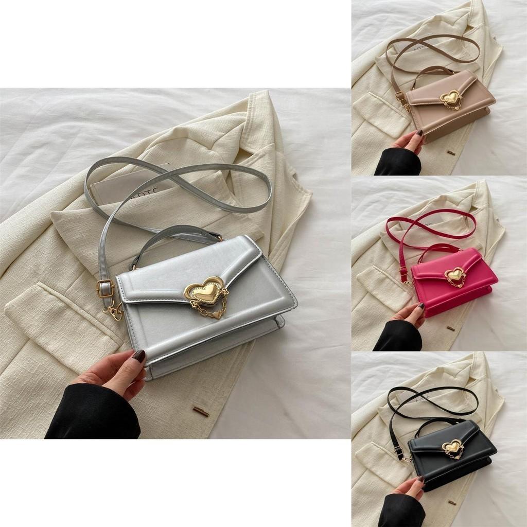 Stylish Korean Casual Handbag 2024 Fashionable Commuter Small Square Bag For Women