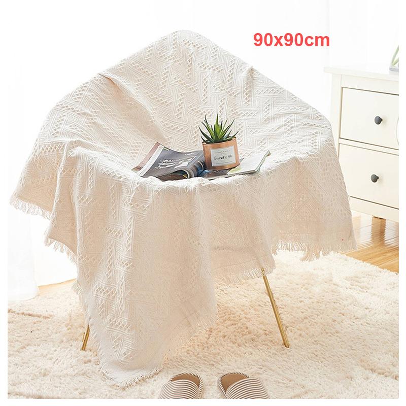 Хлопковое одеяло для дивана — фото 4