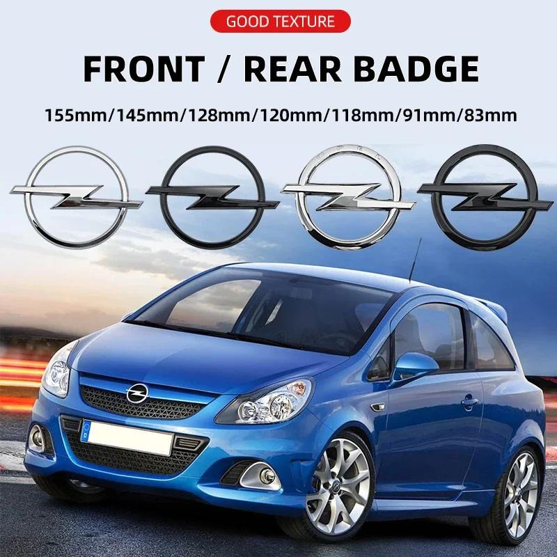 AAAYU1 AAAYQ1 83mm 91mm 118mm 120mm 128mm 145mm 155mm Car Front Grille Emblem Rear Trunk Badge Sticker For Opel Astra Insignia Corsa Zafira