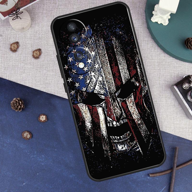 Spartan Warrior Soldier Case For Huawei Honor Magic 5 Pro X8 X9a 50 70 P Smart 2019 Nova 9 P20 P30 P40 Lite Cover