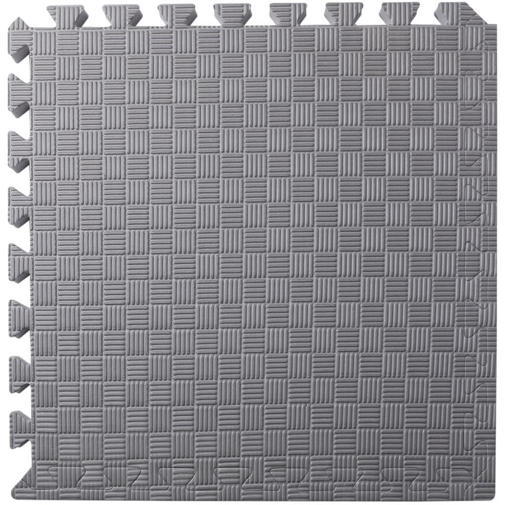 ISL PRO Sport Mats, 26mm Extra Thick, Gray, 50x50cm, with Side Panels, Set of 6