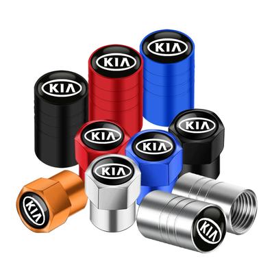 4Pcs Auto Metal Wheel Tire Valve Caps Stem Case For Rio Ceed Sportage Cerato Soul Sorento Picanto Optima Car Accessories