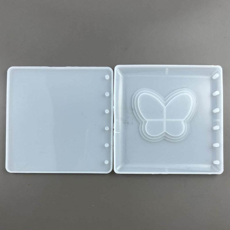 Notebook Cover Silicone Molds DIY Notebook Housing Epoxy Resin Molds Handmade Jewelry & Accessories Making Tools
