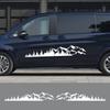 Grafik Berg Bäume Styling Aufkleber Van Wohnmobil Karosserie Seite Dekor Aufkleber Wohnmobil Wohnwagen Vinyl Dekoration Auto Tuning Zubehör
