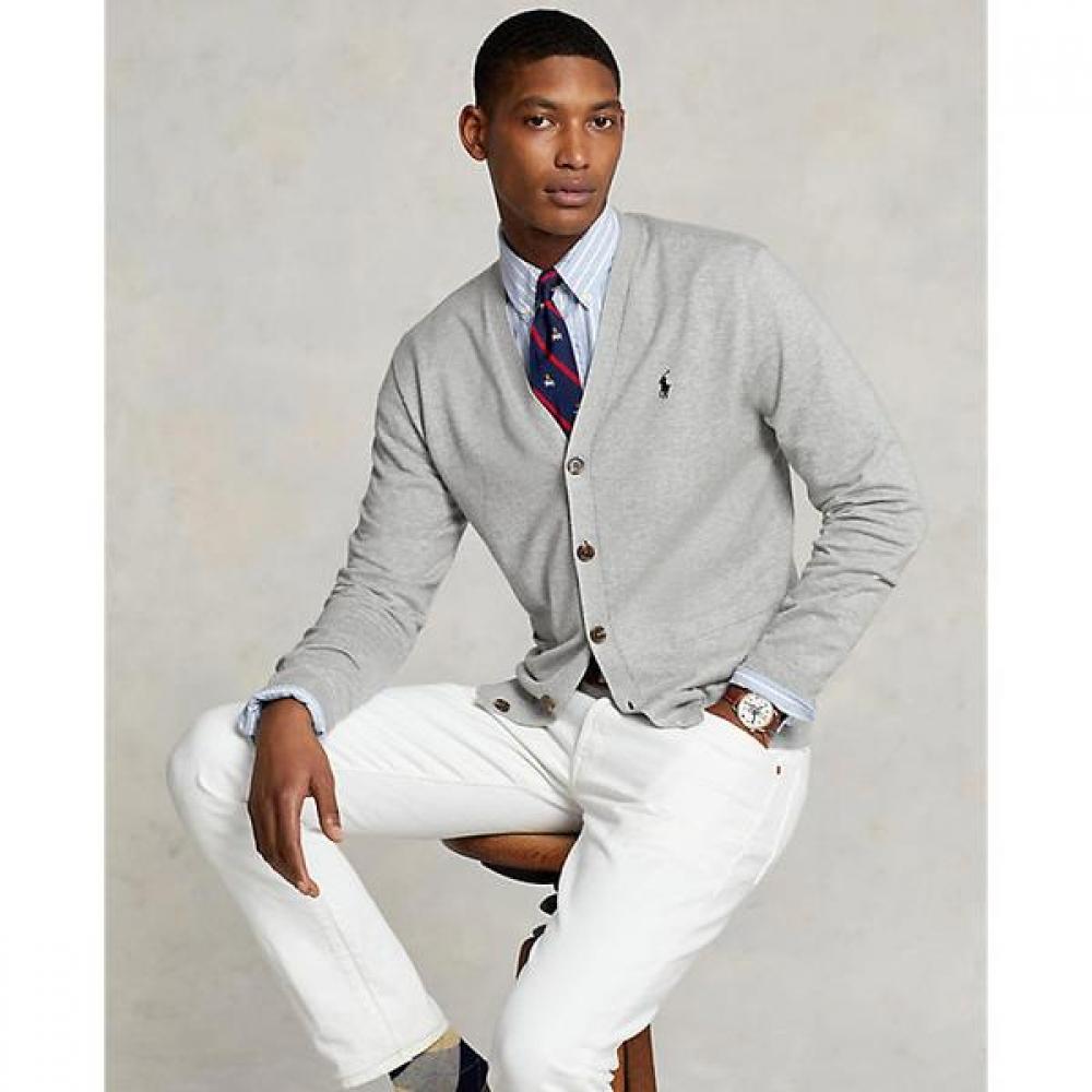Polo Ralph Lauren Men Cotton V Neck Cardigan Mnposwe16821364020 L