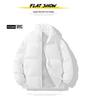 Men's Shiny Hooded Down Cotton Winter Jacket – Thick, Trendy, Short, Plus Size Available
