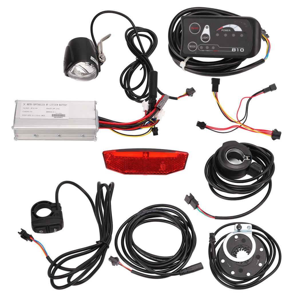 25A Motor Controller Kit mit S810 Display Panel Tretunterstützungssensor Elektrisches Fahrrad Umbau für 750W Motor