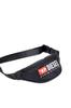 [Diesel] Unisex Fabric Belt Bag X09554P5480 UNI Black T8013