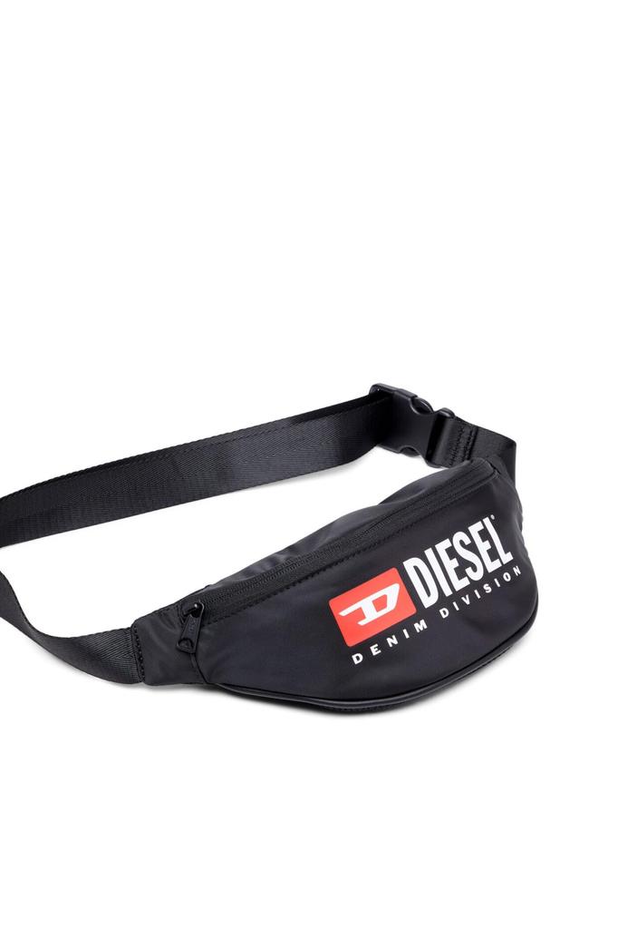 [Diesel] Unisex Fabric Belt Bag X09554P5480 UNI Black T8013