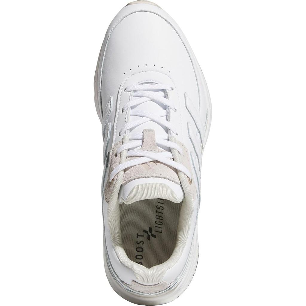 Adidas Golf Zoysia Golfschuhe 2E Damenschuhe, Weiß/Footwear White/Alumina, 23.5 cm,