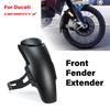 ABS Mudguard Fairing Front Fender Extender For Ducati Desert X DesertX 2022 2023 - Moto Fender Extension Motorcycle Accessories