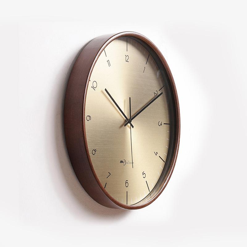Simple Design Clock Wall Aesthetic High Quality Living Room Modern Interior Clock Wall Art Living Room Fashion Muebles Decor