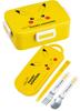 Skater Cutlery Lunch Made In Sliding Name Stickers Trio Pokemon Pikachu 23 for Boys and Children's Set, Box, Chopsticks, Spoon, Fork, Japan, Cutlery,