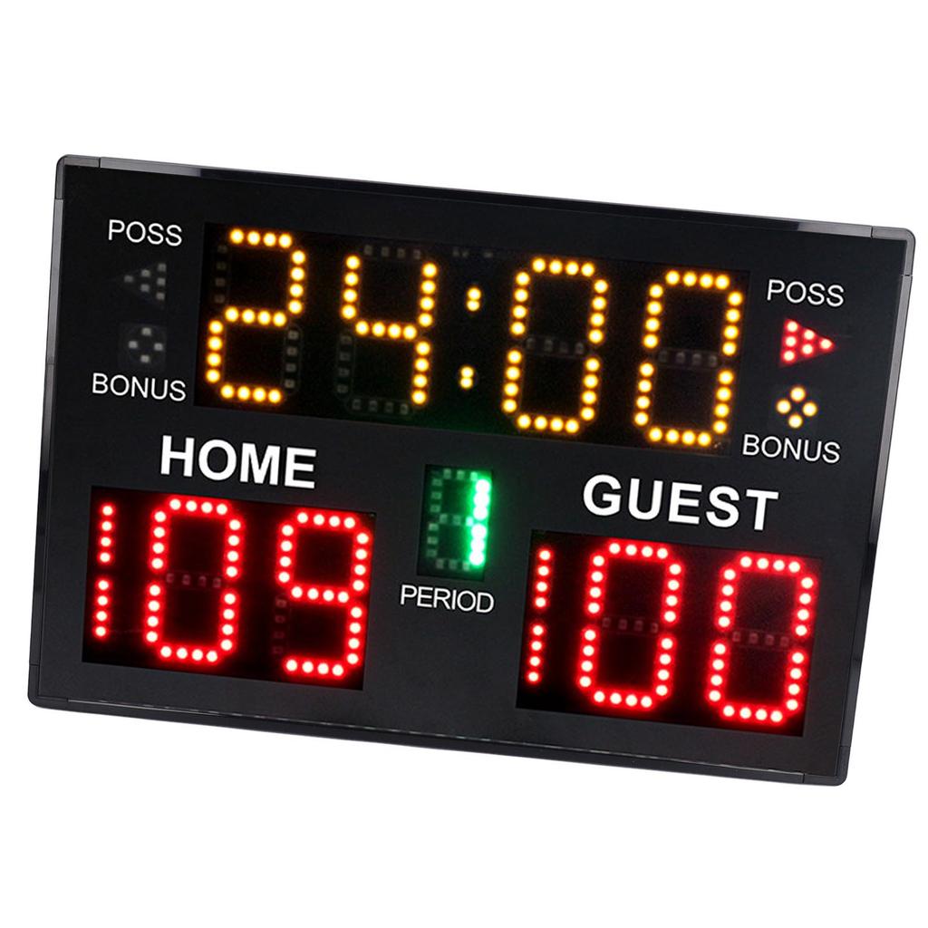 Digitale Basketball-Anzeigetafel 11 Ziffern LED Elektronisch Multisport Indoor Tischplatte für Spieltraining
