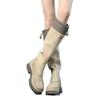 Slimming Thin Heel Long Boots Women's Western Cowboy Boot Thick Bottom Spring Summer New Style Fashionable Polyurethane Material