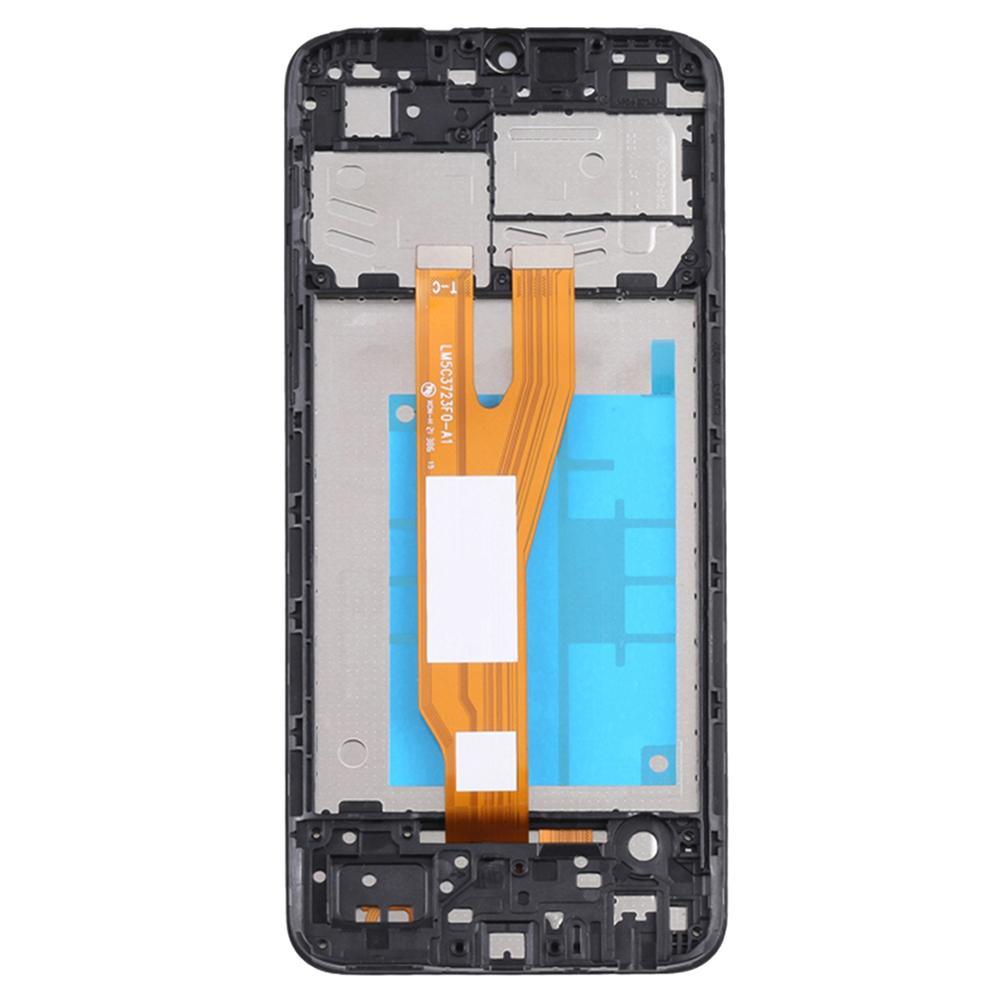 Für Samsung Galaxy A04 4G (164.4 x 76.3 x 9.1 mm) A045 Grad B LCD-Bildschirm und Digitizer-Baugruppe+Rahmen (ohne Logo)