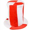 White-Red Cylinder Hat High Fan Euro Poland National Team Match