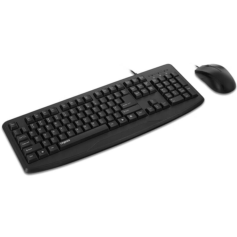 Rapoo NX1720 Wired Office Keyboard and Mouse Combo