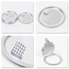 50 sztuk 200#50mm 202#52mm Aluminiowa nakrętka z pierścieniem do pociągania Folia na wierzch nakrętki Nakrętki do napojów gazowanych piwa coli Pokrywka do puszek spożywczych Łatwe do otwarcia przez rozerwanie