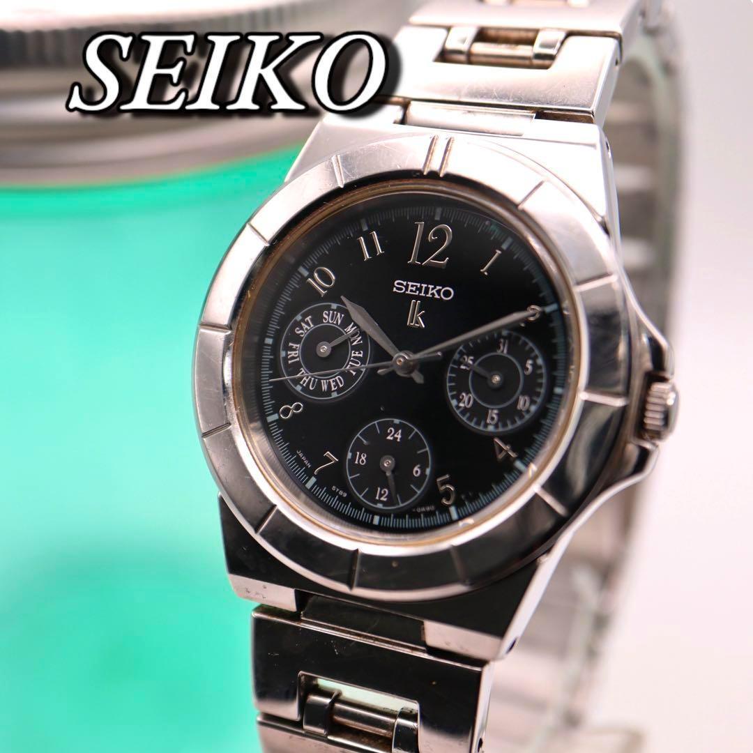 

[USED] SEIKO Lucia Solar Round Silver Women s Watch 1251