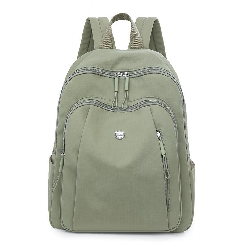 Trendy Women's Large-Capacity Nylon Backpack for High School and Travel