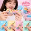 Bear Keycap Mini Keyboard Pendant Finger Button Fidget Keychain  Decompression Gift