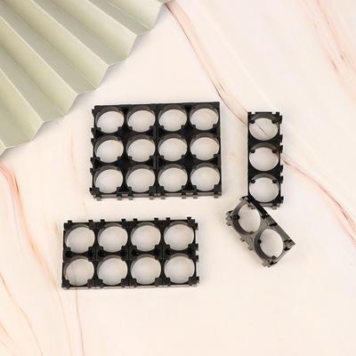 10Pcs 18650 Battery Holder Safety Anti Vibration Holder Bracket Li-Ion Cell Holder Cylindrical Plastic Case Battery Holder