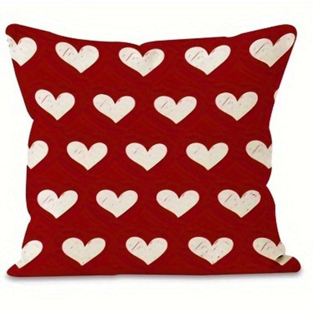 Romantic Expectations On Pillowcases Cover Bedroom Sofa Decoration Polyester Cushion Cover with Zipper