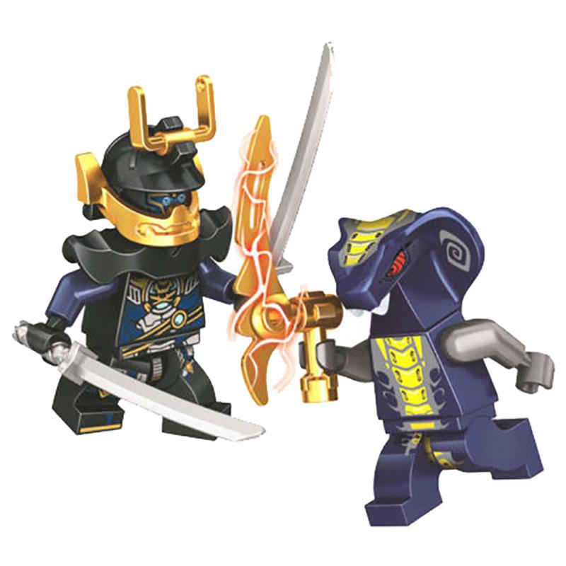 24pcs Ninjago Minifigures For Lego Building Blocks Toys Action Figures Gift Kai